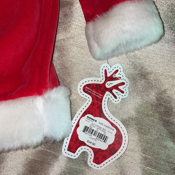 NEW.  Girls 3 months Holiday Outfit. - Picture 7 of 8